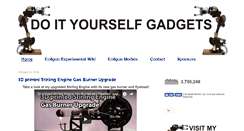Desktop Screenshot of doityourselfgadgets.com